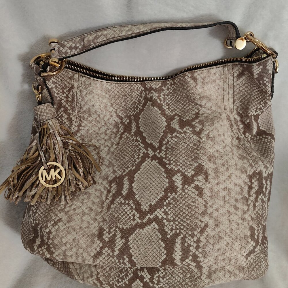Michael Kors leather satchel